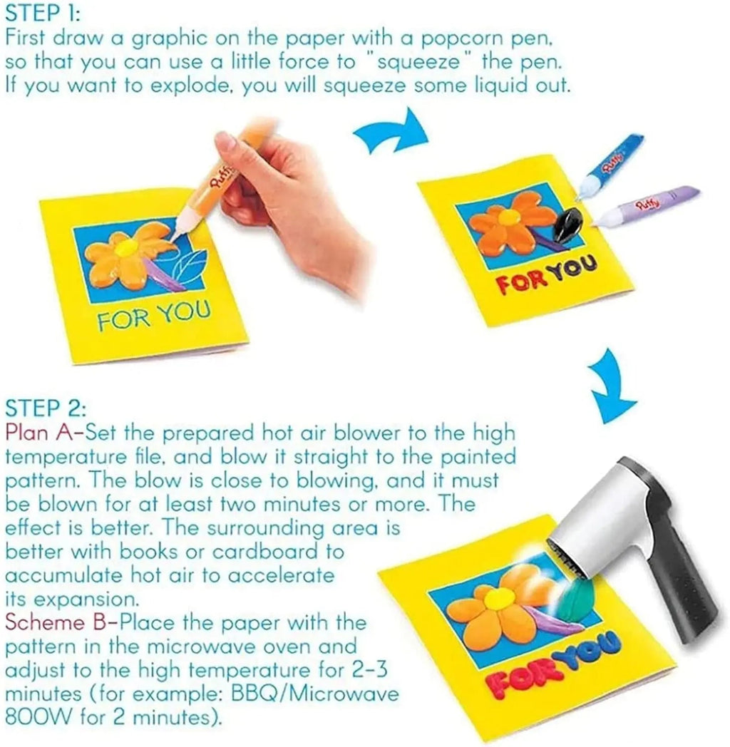 Puffy Magic Markers