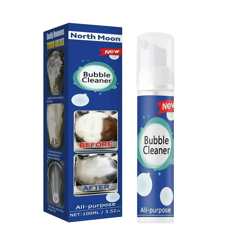 Foam cleaner against grease & dirt