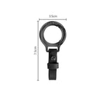 Keychain made of zinc alloy & PU leather