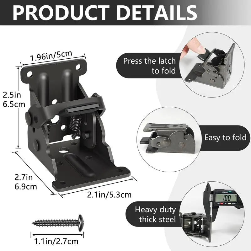 Foldable Table Leg Holder made of Steel