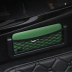 Self-adhesive net bag for the car
