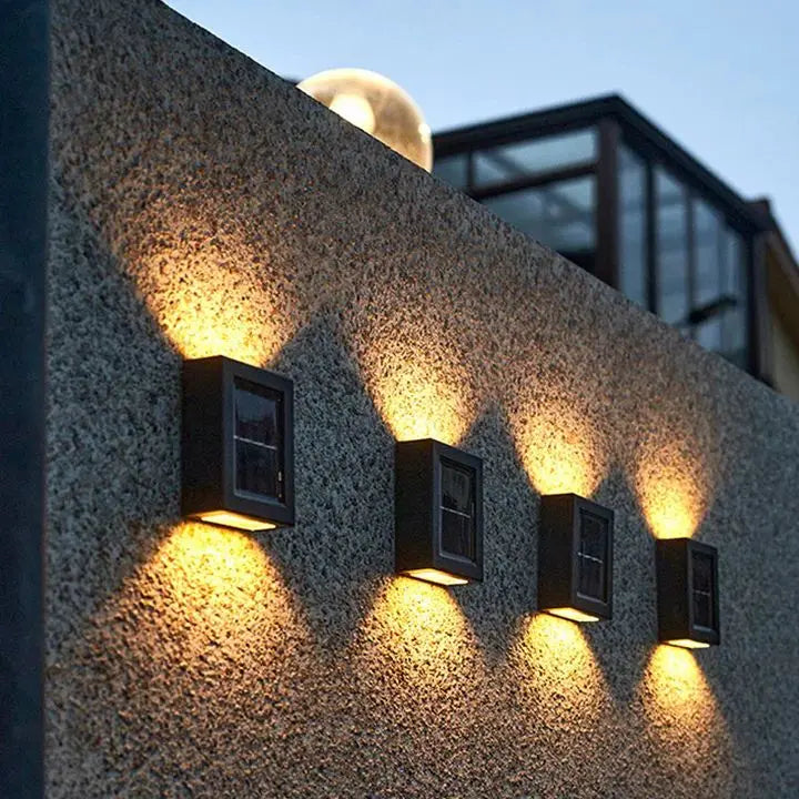 Solar Double Shadow Wall Light
