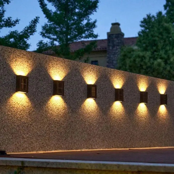 Solar Double Shadow Wall Light