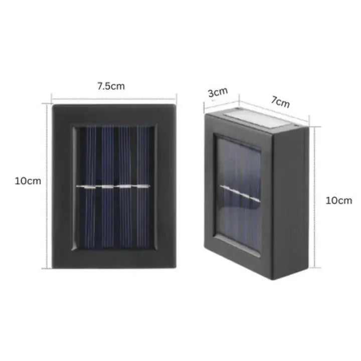 Solar Double Shadow Wall Light