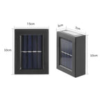 Solar Double Shadow Wall Light