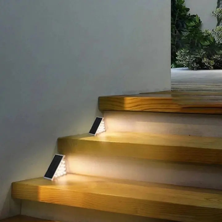 Solar LED Step Lights for Outdoors