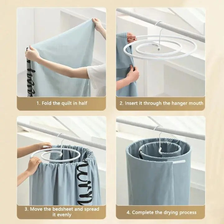Spiral Towel Holder – Space-saving & Quick-drying