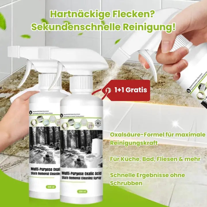 Strong stain remover with oxalic acid