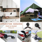 Strong suction cup hook for smooth surfaces