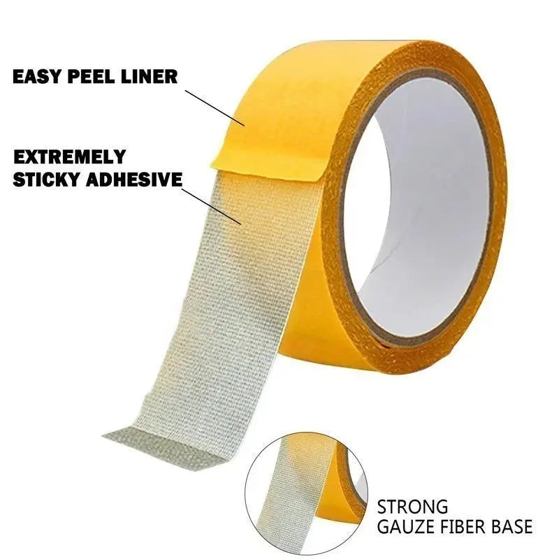 Super Sticky Double-Sided Tape for All Surfaces