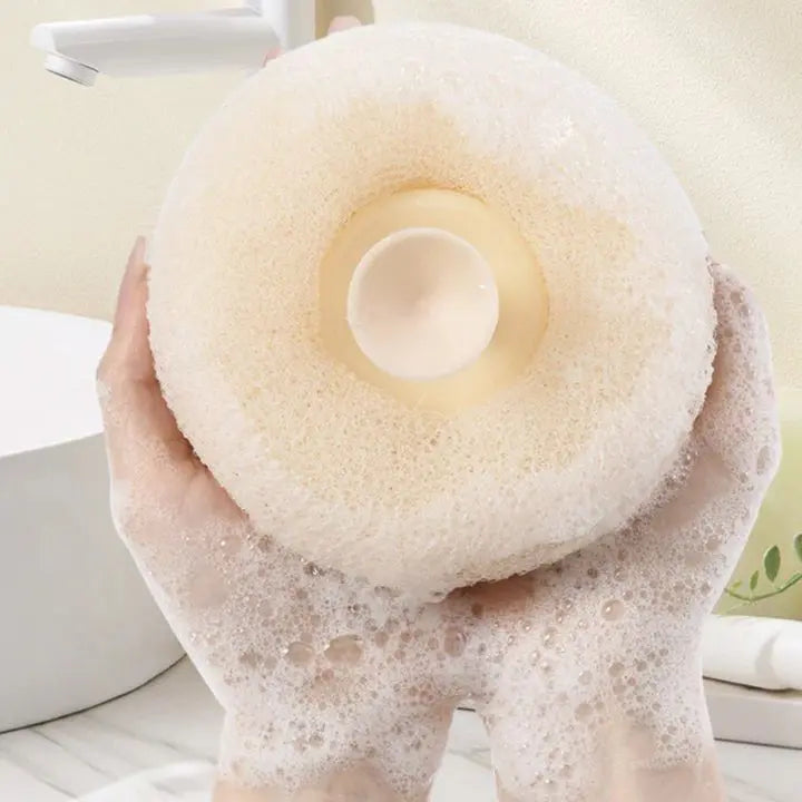 Super Soft Shower Sponge with Suction Cup