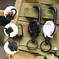 Tactical Keychain with Retractable Cord
