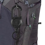 Tactical Keychain with Retractable Cord