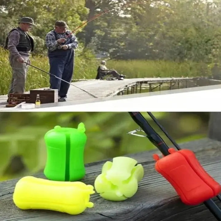 Portable Fixing Ball for Fishing Rods