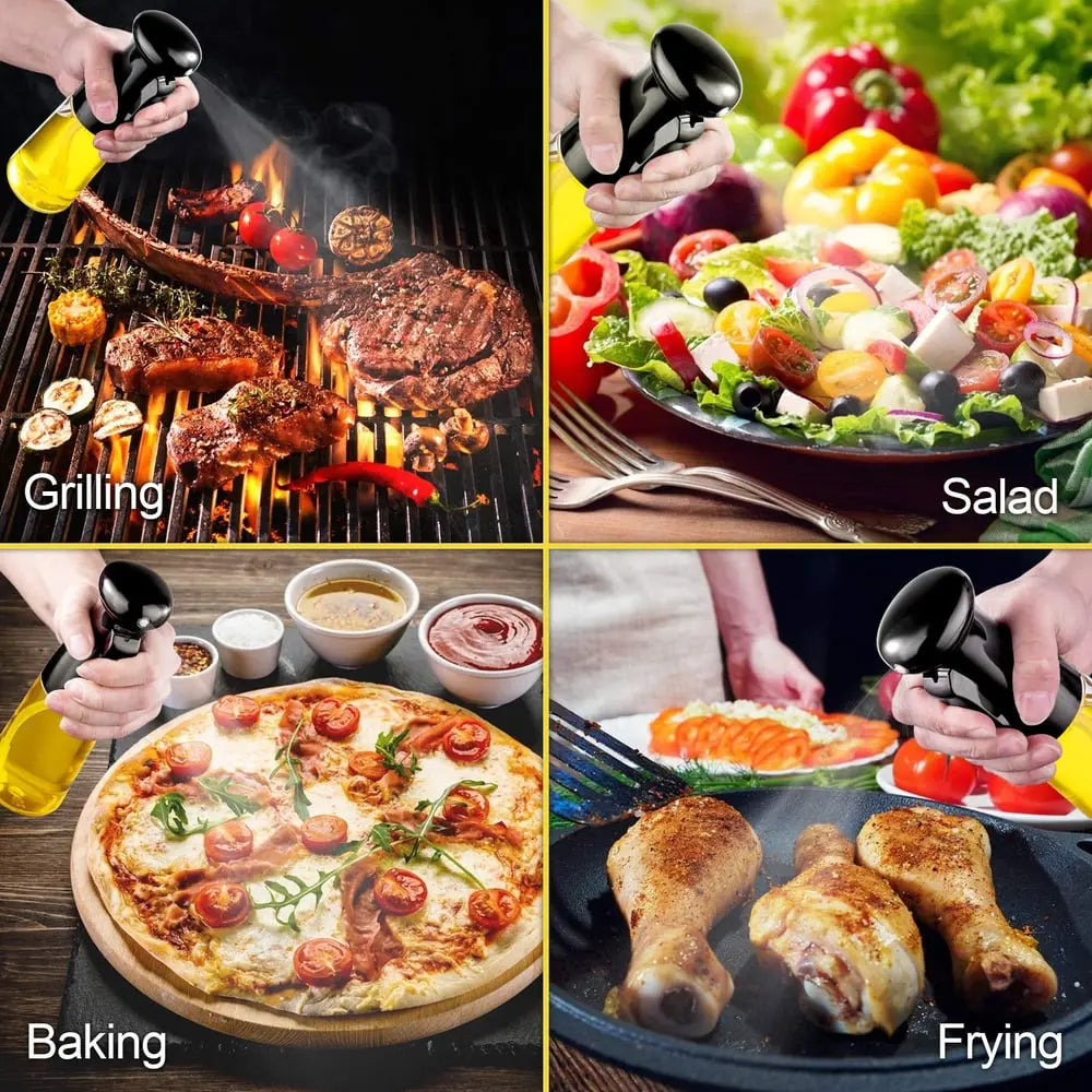 Portable Oil Spray Bottle for Even Cooking