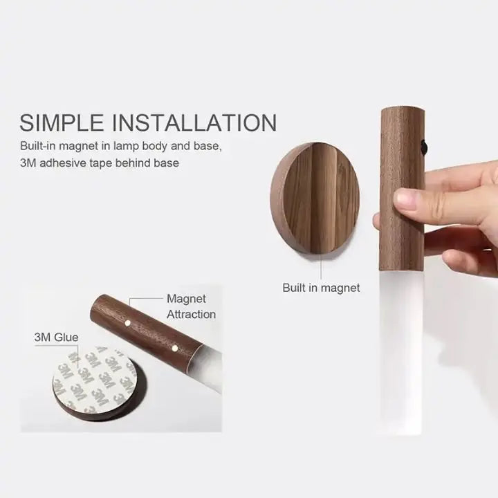 Portable LED Night Light with Motion Sensor