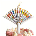 Surprise Pop-up Fan Candle Topper