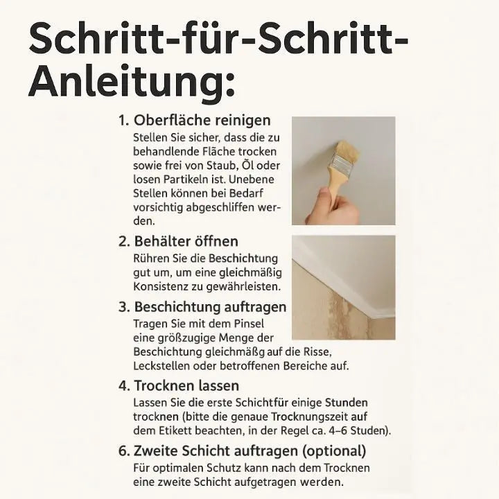 Invisible Waterproof Adhesive for all Surfaces