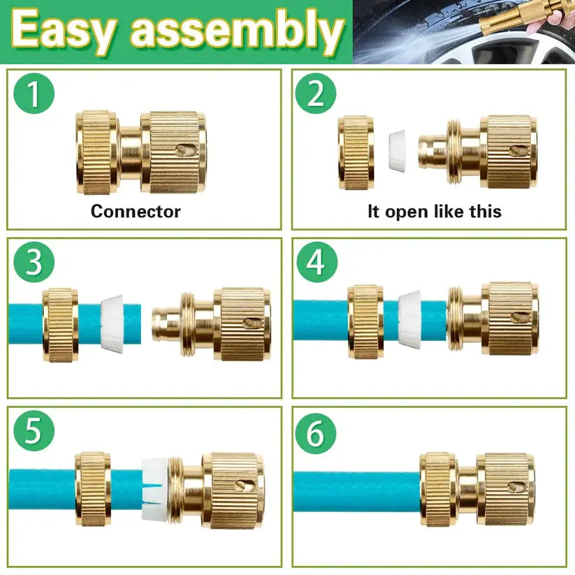 Adjustable High Pressure Water Spray Nozzle