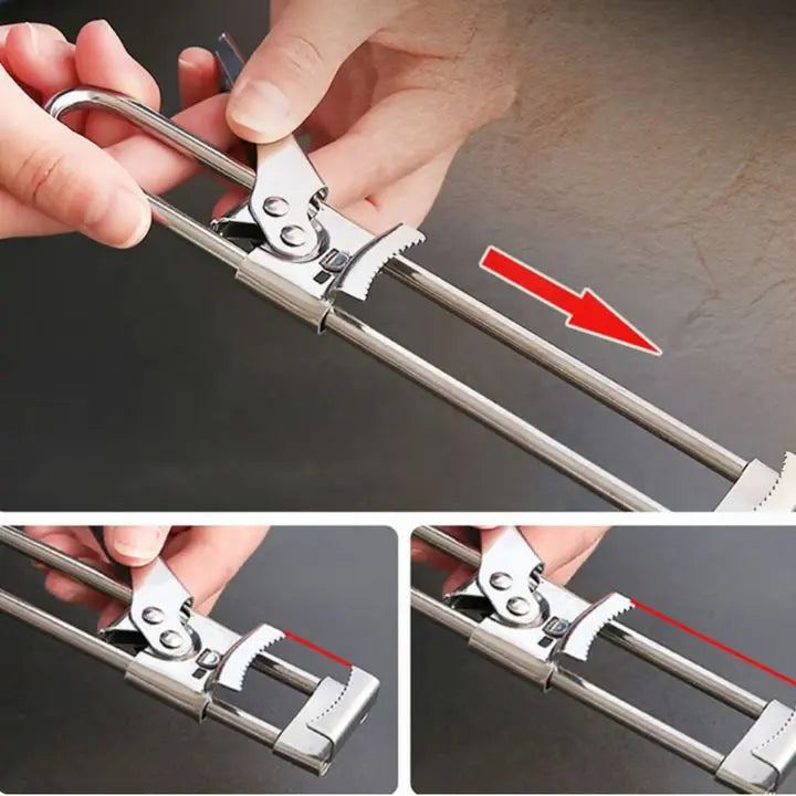 Adjustable Stainless Steel Lid Opener