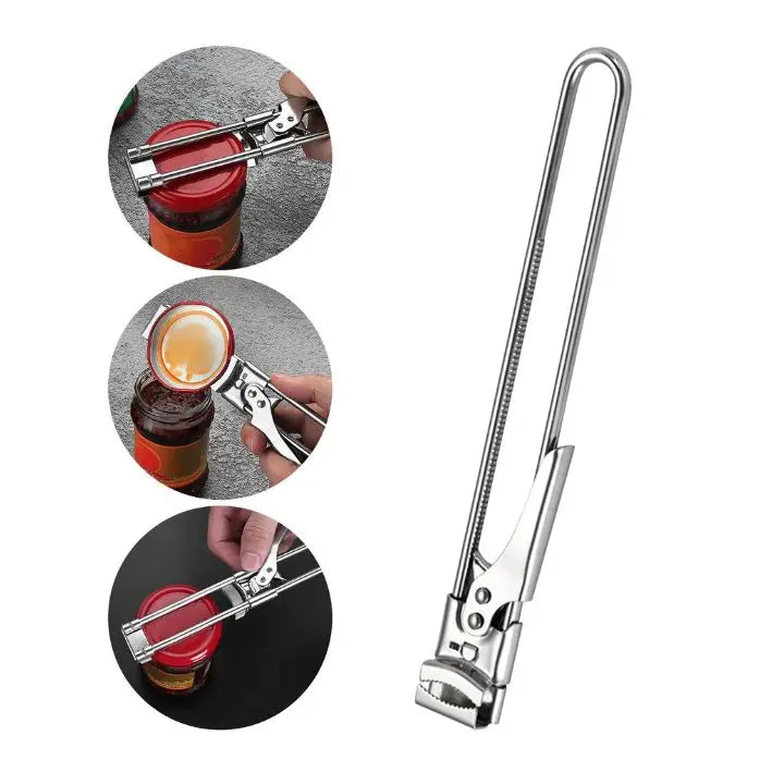 Adjustable Stainless Steel Lid Opener