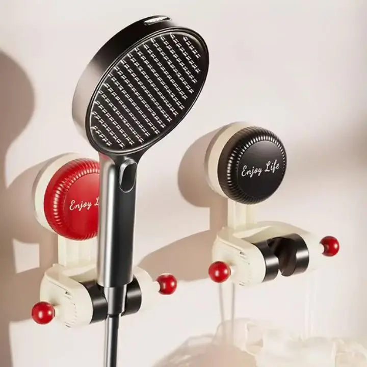 Adjustable Suction Cup Shower Holder – No Drilling