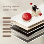 Adjustable Suction Cup Shower Holder – No Drilling