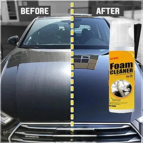 Versatile foam cleaner for car interior & household