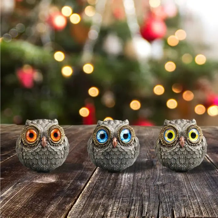 Guardian of the Lucky Owl Figurine