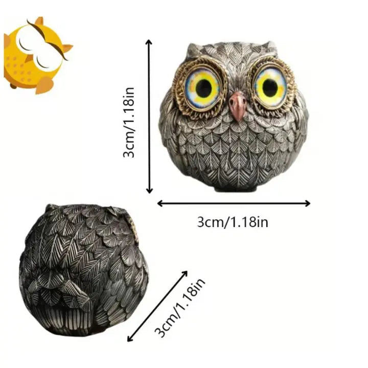 Guardian of the Lucky Owl Figurine