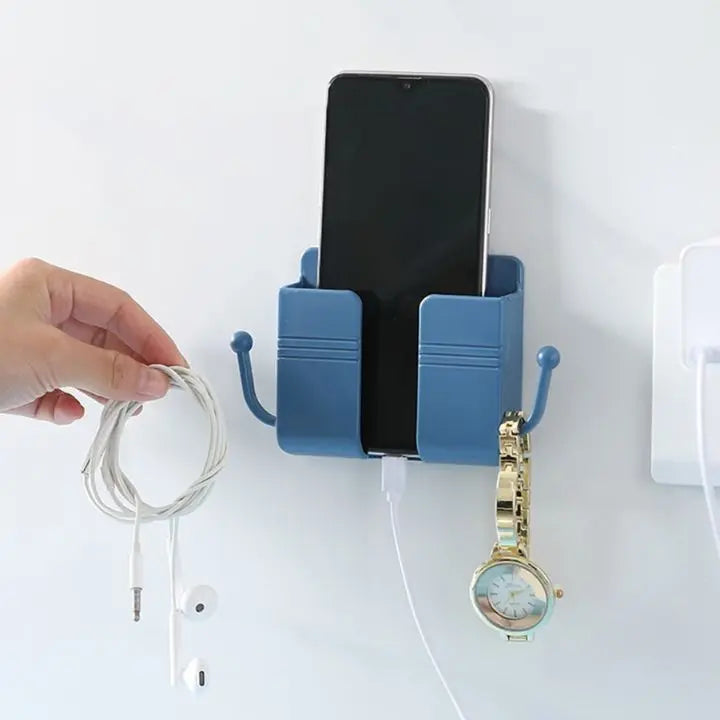Wall mount for phone & remote control – practical & compact