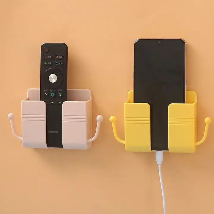 Wall mount for phone & remote control – practical & compact
