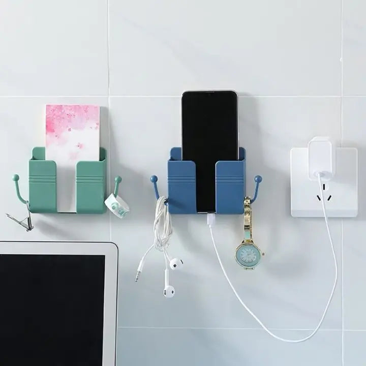 Wall mount for phone & remote control – practical & compact