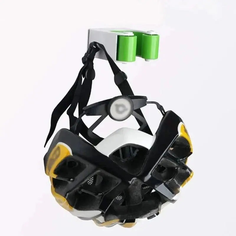 Wall-mounted holder for road & mountain bike storage