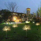 Waterproof Solar Garden Fireworks Lamp