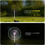 Waterproof Solar Garden Fireworks Lamp