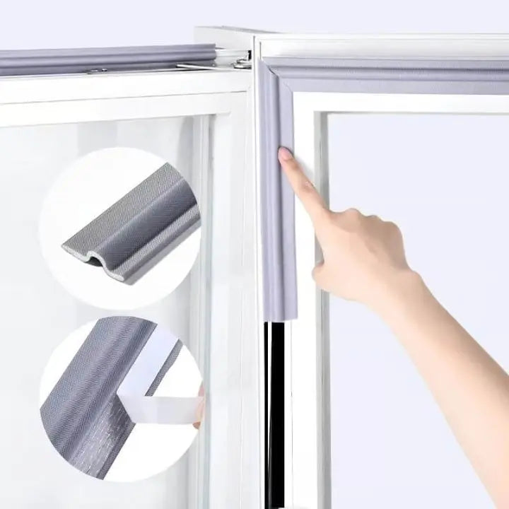 Self-adhesive sealing tape for windows & doors
