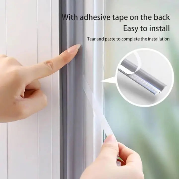 Self-adhesive sealing tape for windows & doors