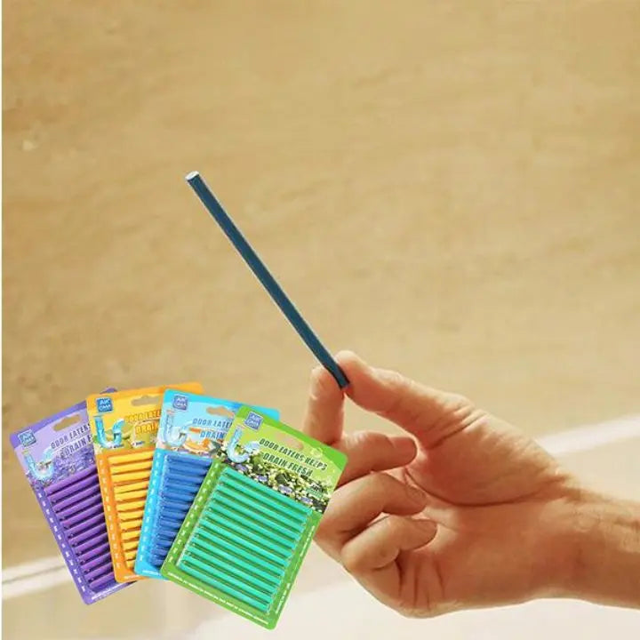 1+1 Set | Pipe Cleaning Sticks – Against Odors, Grease & Clogs