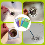 1+1 Set | Pipe Cleaning Sticks – Against Odors, Grease & Clogs