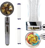 Ober® Water-saving Flow 360° swiveling high-pressure shower, with luxurious packaging