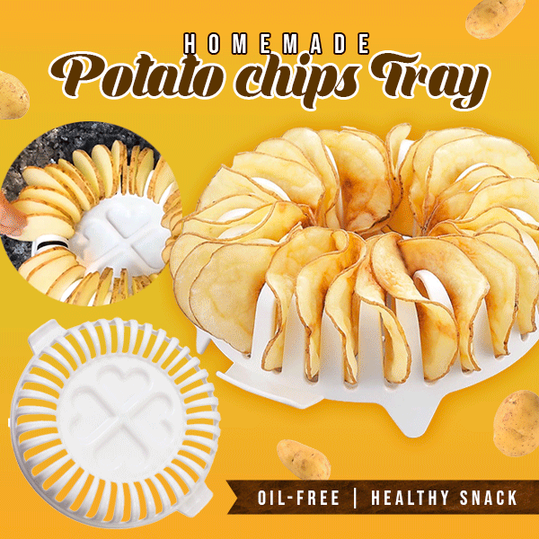 Homemade Potato Chips Microwave Bowl