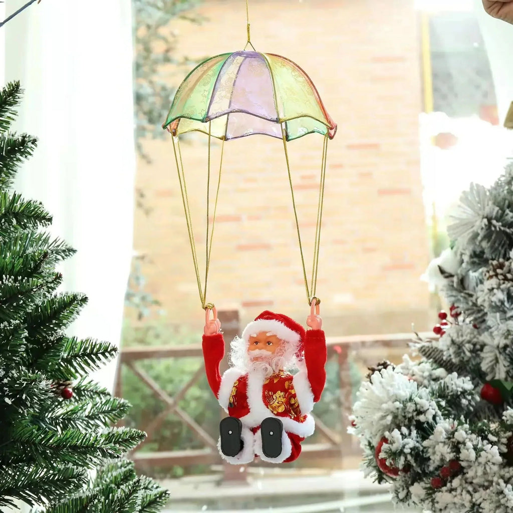 Flying Festive Santa