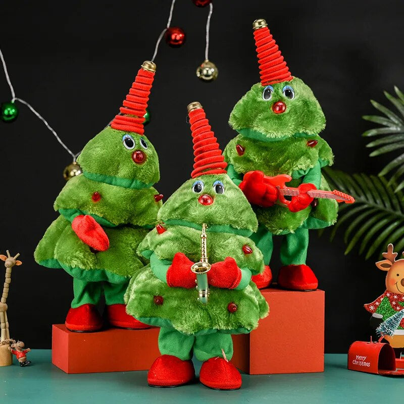 Funny Christmas Decor - Dancing Music Tree