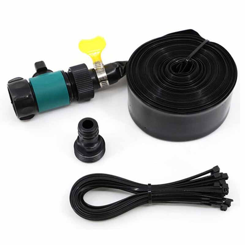 Refreshing trampoline fun - water sprinkler