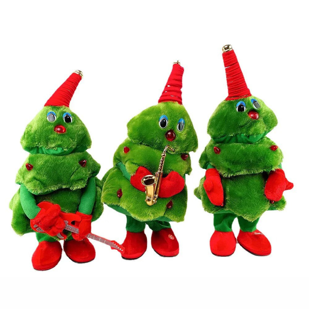 Funny Christmas Decor - Dancing Music Tree