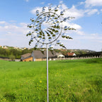 Unique and magical metal windmill