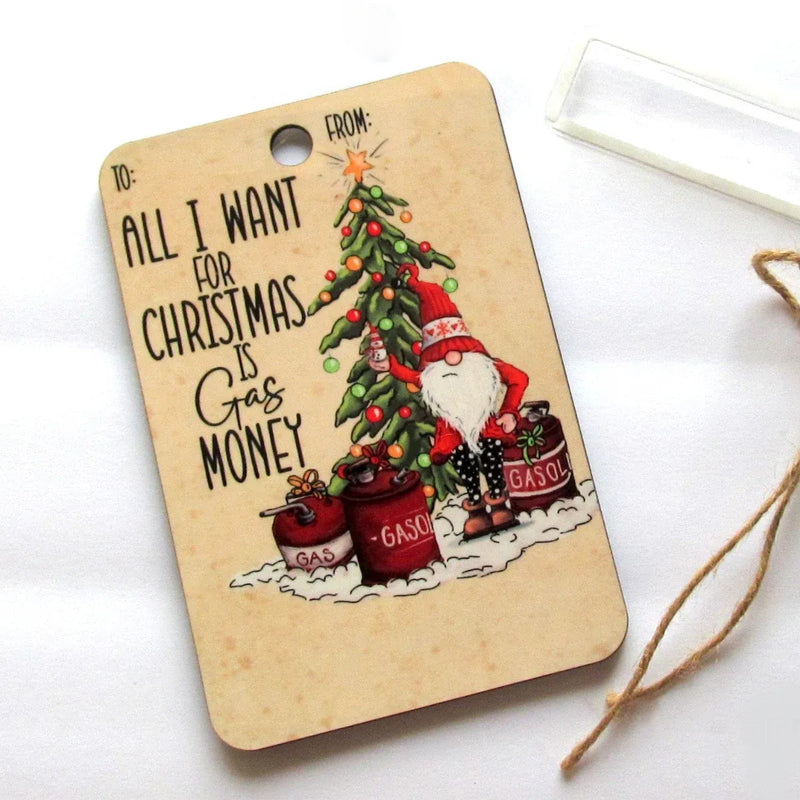 Santa Christmas money holder