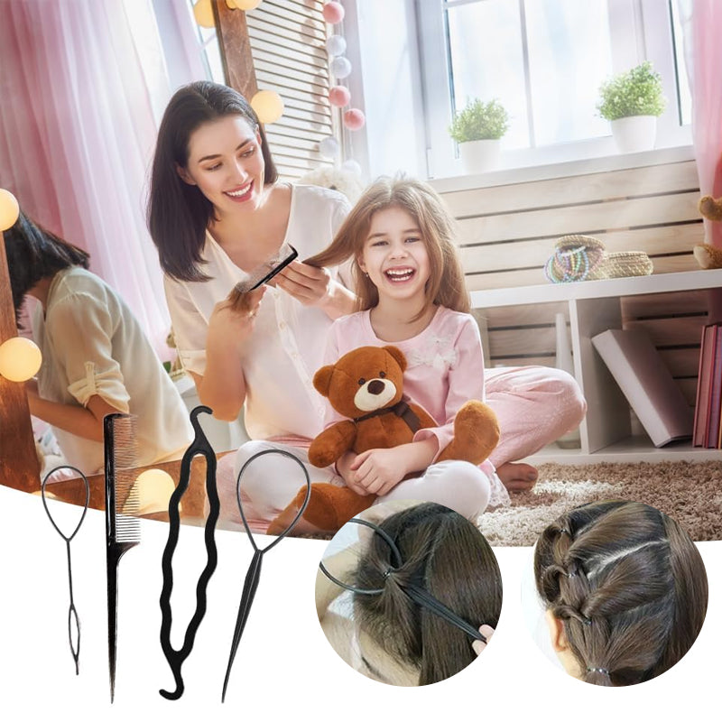 Hair Styling Accessories 6 Piece/Set
