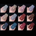 High density glitter nail gel polish